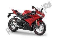 All original and replacement parts for your Triumph Daytona 675 VIN: 381275-VIN: 564947 2009 - 2012.