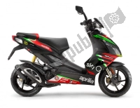 Aprilia SR 50 R Replica 2020 eksplodujące widoki