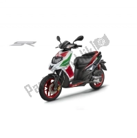 Aprilia SR Motard 150 HE Carb. Race 2019 eksplodujące widoki