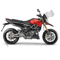 Aprilia Dorsoduro 750 ABS 2016 eksplodujące widoki