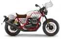 Alle originele en vervangende onderdelen voor uw Moto-Guzzi V7 III Racer Limited 750 2019.