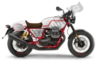 Todas as peças originais e de reposição para seu Moto-Guzzi V7 III Racer Limited 750 2020.