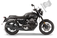 Alle originele en vervangende onderdelen voor uw Moto-Guzzi V7 III Stone 750 ABS USA 2018.