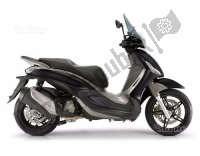 All original and replacement parts for your Piaggio BV 350 4T 4V IE E4 ABS USA / CA 2017.