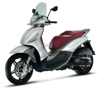 All original and replacement parts for your Piaggio Beverly 350 4T 4V IE Sport Touring 2016.