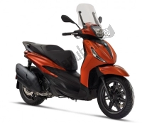 Todas las piezas originales y de repuesto para su Piaggio Beverly 400 HPE ABS 2021.