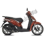 Piaggio Liberty 125 I-get 3V - 2017 | Alle onderdelen