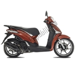Oils, fluids and lubricants for the Piaggio Liberty 150 3V I-get - 2016