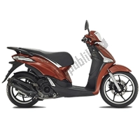 Alle originele en vervangende onderdelen voor uw Piaggio Liberty 150 Iget ABS 2016.