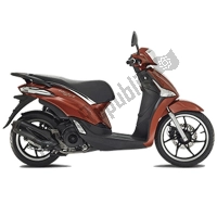 Alle originele en vervangende onderdelen voor uw Piaggio Liberty 150 Iget ABS 2018.