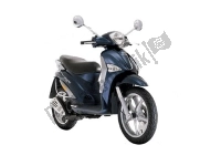 Toutes les pièces d'origine et de rechange pour votre Piaggio Liberty 150 Iget ABS Apac 2018.