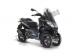 Todas las piezas originales y de repuesto para su Piaggio MP3 300 HPE / Sport 2022.