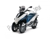All original and replacement parts for your Piaggio MP3 300 Yourban LT ERL 2016.