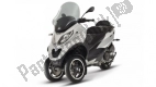 Tutte le parti originali e di ricambio per il tuo Piaggio MP3 500 Sport Business ABS USA 2017.