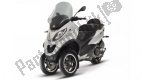 Alle originele en vervangende onderdelen voor uw Piaggio MP3 500 Sport Business ABS USA 2019.