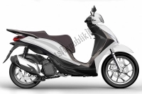 Todas las piezas originales y de repuesto para su Piaggio Medley 125 4T IE ABS 2020.