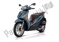 Alle originele en vervangende onderdelen voor uw Piaggio Medley 125 ABS Apac 2021.