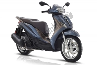 Tutte le parti originali e di ricambio per il tuo Piaggio Medley 150 IE ABS E3, E4 Apac 2020.