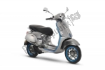 Options and accessories for the Vespa Elettrica 0  - 2018
