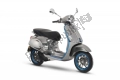 All original and replacement parts for your Vespa Elettrica BE, DE, EU, FR, GB, IT 0 2018.