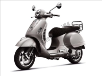 Tutte le parti originali e di ricambio per il tuo Vespa GTS 250 4V IE 2016.