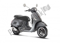 All original and replacement parts for your Vespa GTS 300 4T 4V IE ABS Apac 2017.