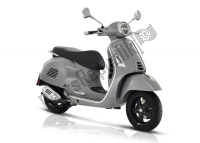 Alle originele en vervangende onderdelen voor uw Vespa GTS 300 Super Hpe-tech 4 T/4V IE ABS 2018.