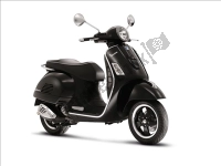 Toutes les pièces d'origine et de rechange pour votre Vespa GTS 300 Super IE 2016.