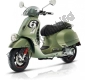 Todas as peças originais e de reposição para seu Vespa GTV 300 Seigiorni Apac 2021.