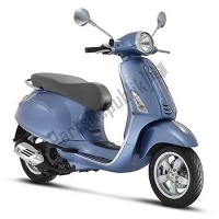 All original and replacement parts for your Vespa Primavera 125 IE 2016.