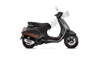 Alle originele en vervangende onderdelen voor uw Vespa Sprint 125 3V Apac E5 2021.