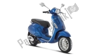 All original and replacement parts for your Vespa Sprint 150 Iget ABS USA 2018.