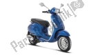 All original and replacement parts for your Vespa Sprint 150 Iget ABS USA 2021.