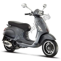 Alle originele en vervangende onderdelen voor uw Vespa Sprint 50 2T 25 KM/H 2016.