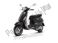 Alle originele en vervangende onderdelen voor uw Vespa Sprint 50 4T 3V 2019.