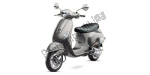 Oils, fluids and lubricants for the Vespa SXL 150  - 2016