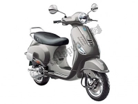 All original and replacement parts for your Vespa VXL 125 4T 3V Apac 2019.