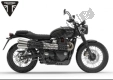 All original and replacement parts for your Triumph Street Scrambler UP TO VIN 914447 900 2017 - 2018.