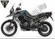 All original and replacement parts for your Triumph Tiger XCA From VIN 855532 1215 2018 - 2021.
