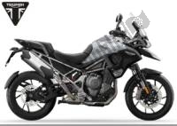 Triumph Tiger 1200 GT PRO 2022 - 2024 exploded views