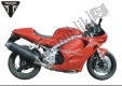 Tutte le parti originali e di ricambio per il tuo Triumph Daytona T 595 / 955I 1997 - 2001.