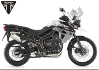 Toutes les pièces d'origine et de rechange pour votre Triumph Tiger XCA UP TO VIN 855531 1215 2015 - 2017.