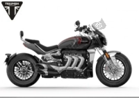 Wszystkie oryginalne i zamienne części do Twojego Triumph Rocket 3 GT 2458 2020 - 2024.