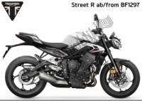 Triumph Street Triple R From VIN BF 1297  2021 - 2024 exploded views