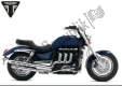 Alle originele en vervangende onderdelen voor uw Triumph Rocket III Classic 2294 2006 - 2010.