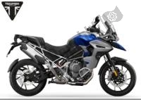 Triumph Tiger 1200 GT Explorer 2022 - 2024 exploded views