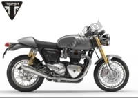 All original and replacement parts for your Triumph Thruxton R 1200 2016 - 2020.