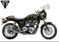 Toutes les pièces d'origine et de rechange pour votre Triumph Thruxton EFI 865 2008 - 2016.