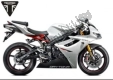 Toutes les pièces d'origine et de rechange pour votre Triumph Daytona R UP TO VIN 564947 675 2009 - 2017.