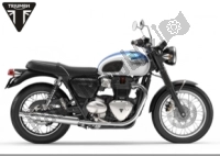 Toutes les pièces d'origine et de rechange pour votre Triumph Bonneville T 100 UP TO VIN AC 5926 +budekins 865 2002 - 2016.